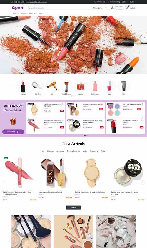 Multipurpose HTML E-Commerce Template 4